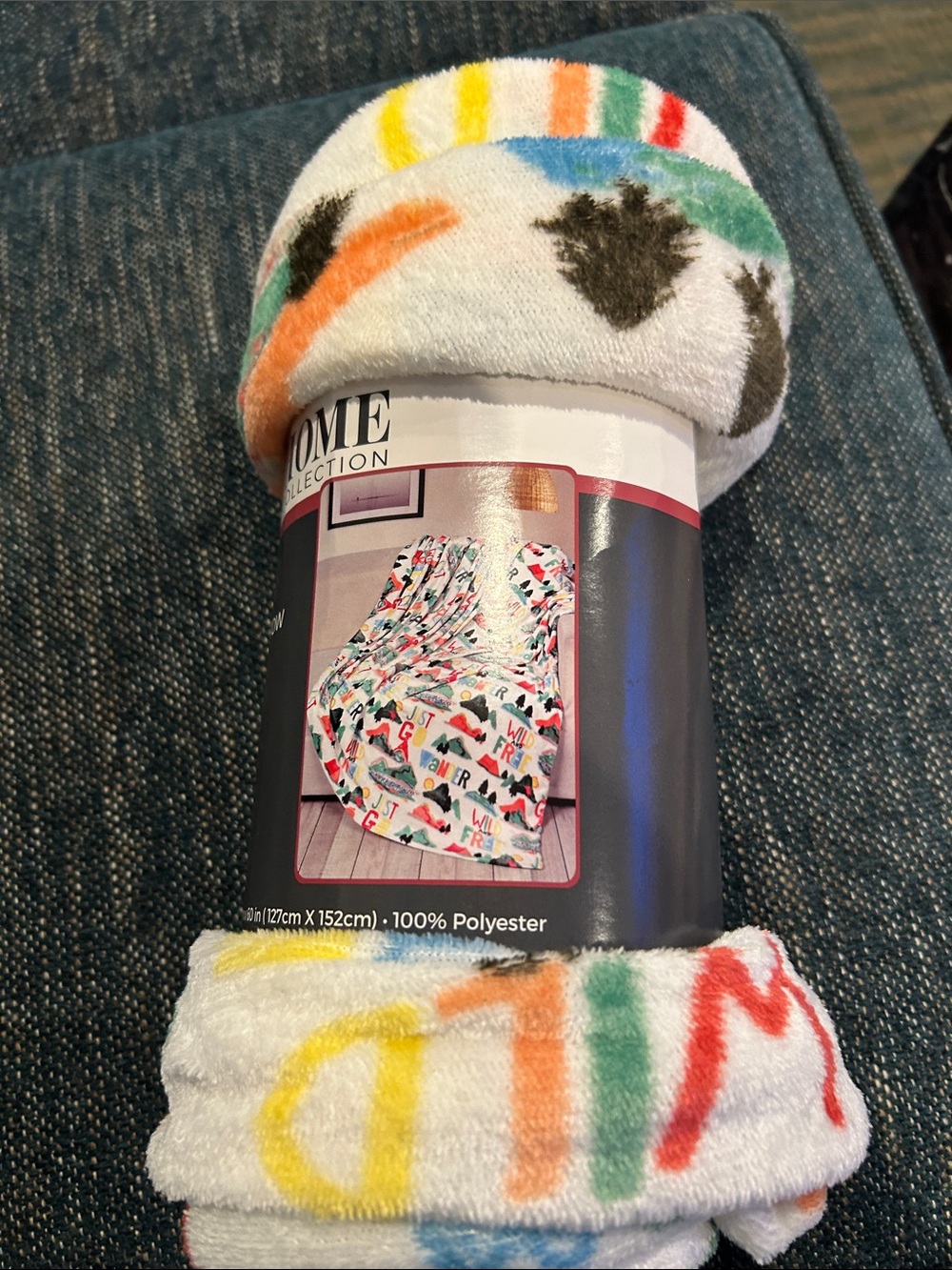 Home Collection Multicolor Printed Men's Socks - White Base